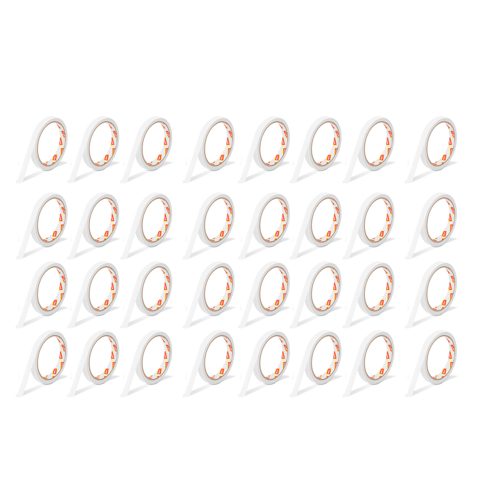 32 Rollen Doppelseitiges Klebeband Mit Starker Haftung Und Leichter Abreißbarkeit, Ideal Für Kunsthandwerk, Fotografie, Scrapbooking Und Kartenherstellung.