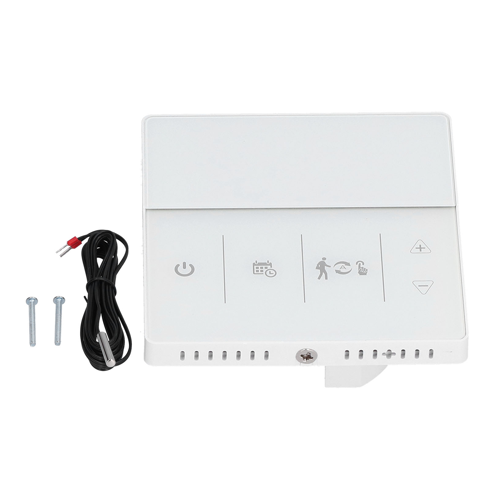 Intelligenter Thermostat Mit Wöchentlich Programmierbaren Einstellungen, Sprachsteuerung, 10-kw-sensor, Präziser Temperaturregelung, Thermostat Für Heizkessel, 16-a-elektroheizkörper, Weiß, 90–240 V