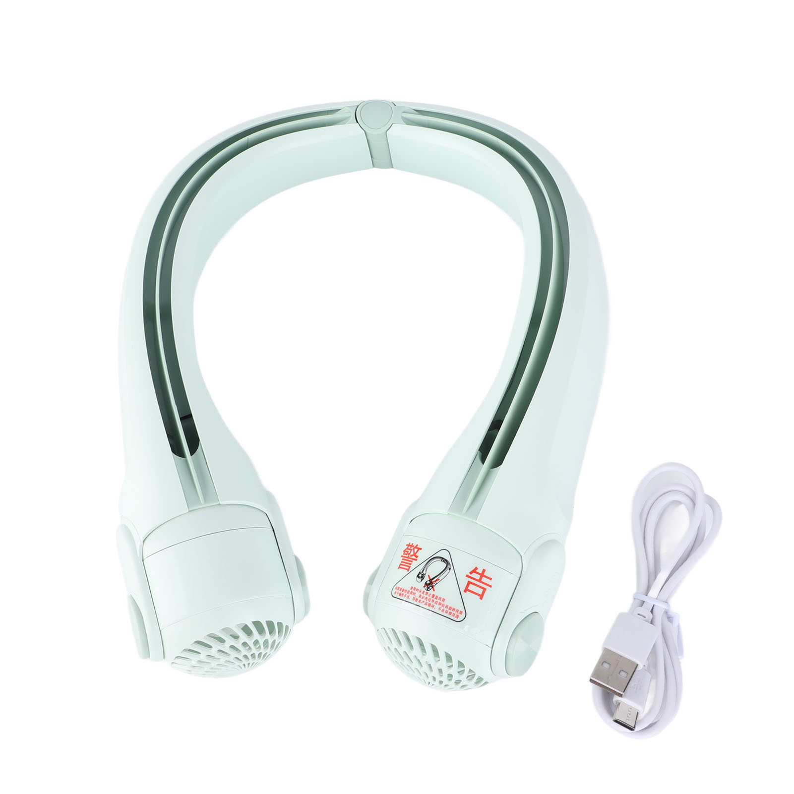Tragbarer, Leiser, Klingenloser Usb-nackenventilator, Ideal Für Outdoor-sportarten.