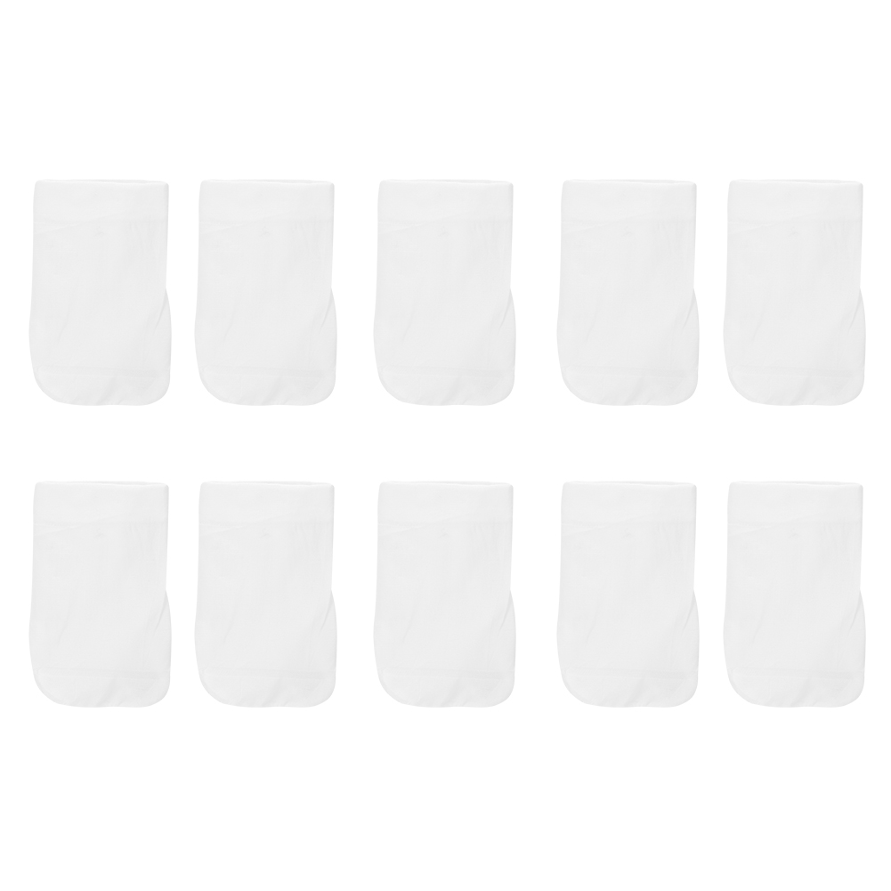 Packung Mit 10 Baumwollfilterbeuteln (20 X 12 Cm) Für Schwimmbäder, Inklusive Reinigungszubehör