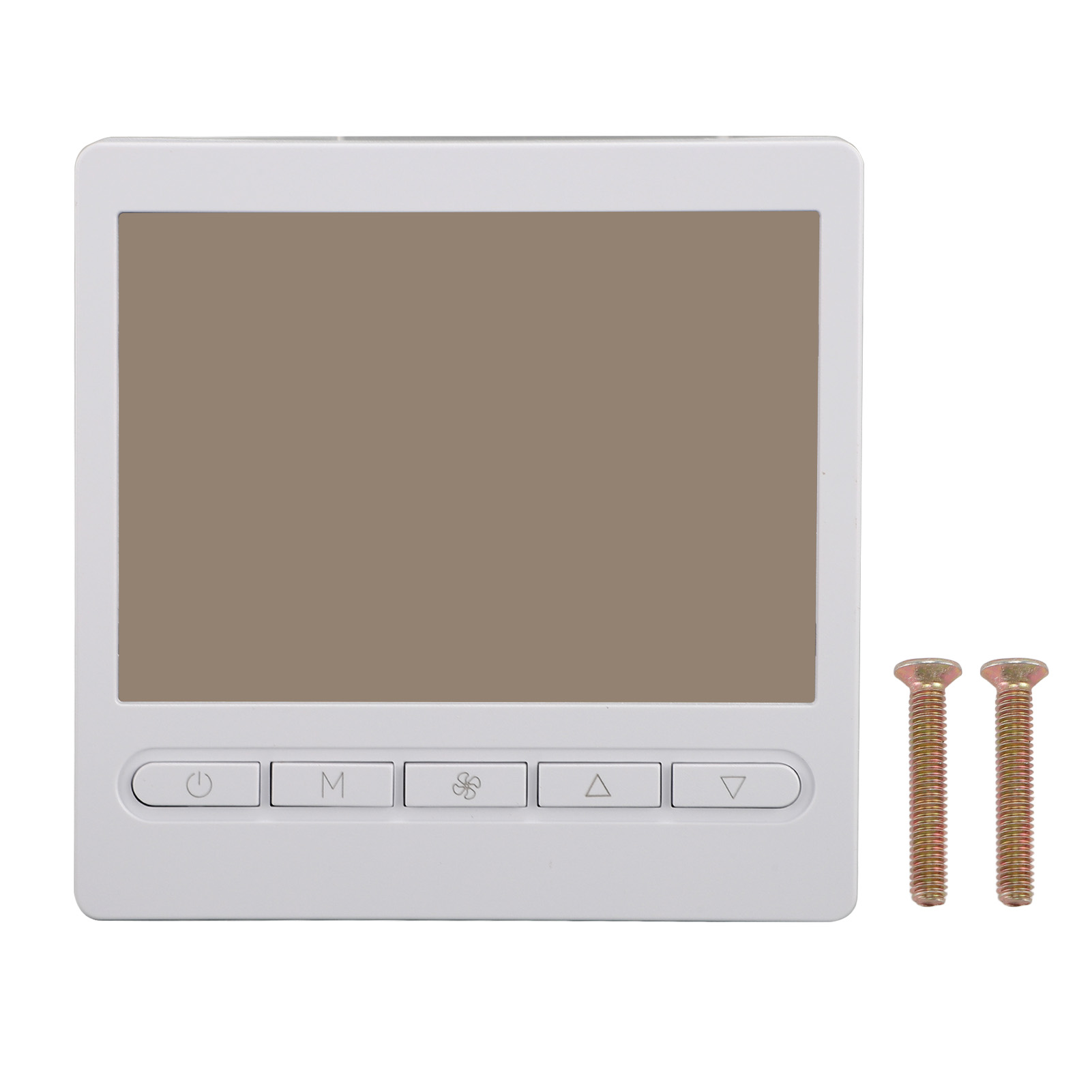 2-in-1 Programmierbarer Thermostat (3a/10a) Mit Lcd-display, Intelligenter Temperaturregler Für Klimaanlage Und Fußbodenheizung