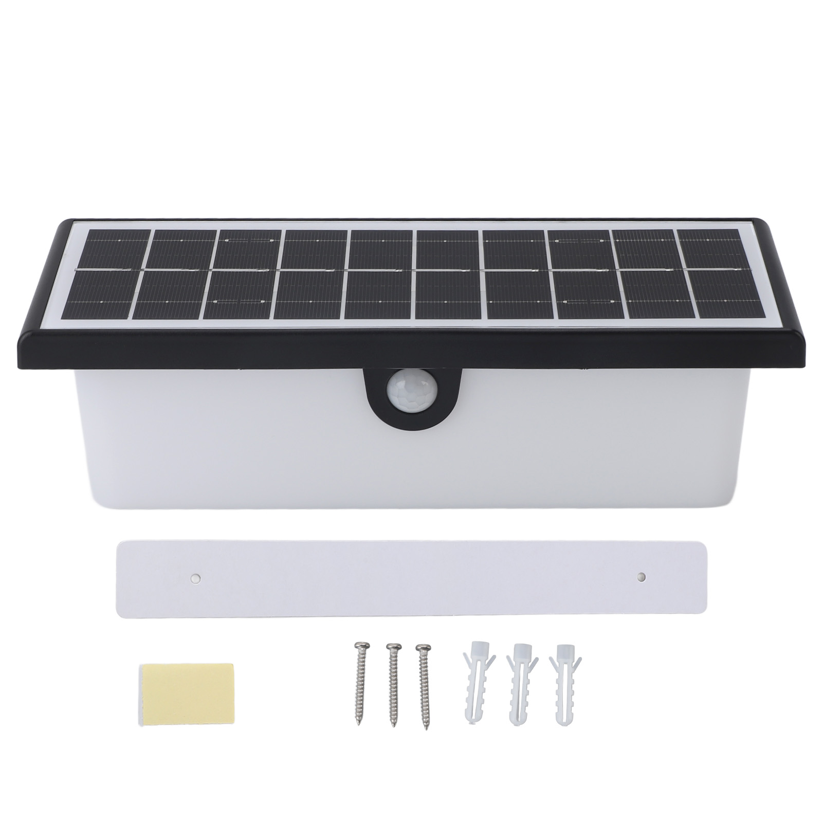Ip65 Wasserdichte Solar-wandleuchte Mit Bewegungsmelder Und 3 Led-außenbeleuchtungsmodi Für Garten, Garage, Veranda Und Hof.