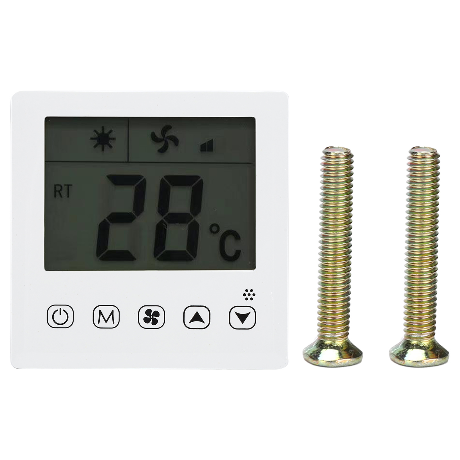 8839f Lcd-digitalthermostat Für Klimaanlagen, Temperaturregler Mit Touchscreen, 180–260 V Wechselstrom