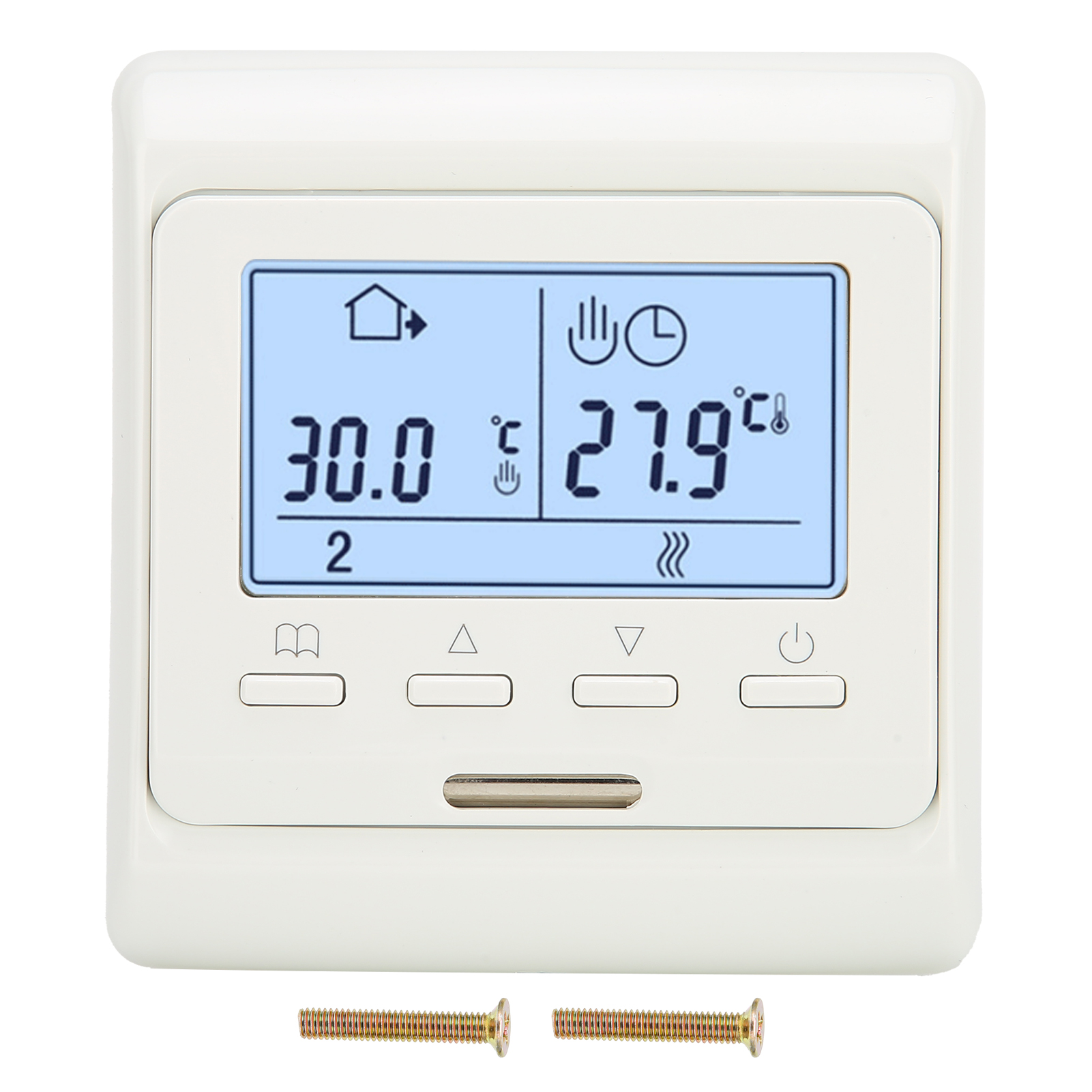 Wandthermostat Ac180v-230v Für Öfen, Temperaturregler Für Wasser-/fußbodenheizung