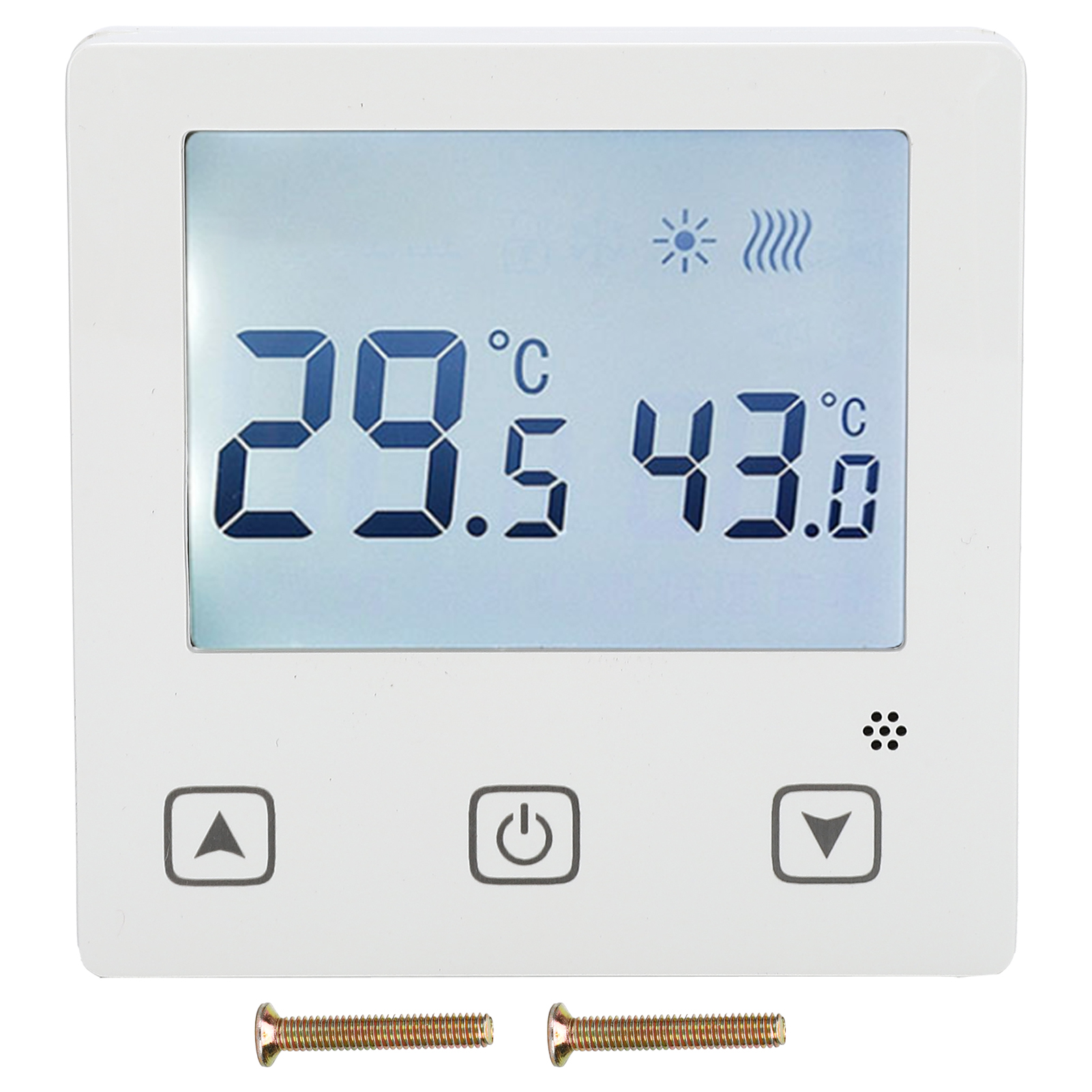 Ac220v-thermostat Für Wasserbasierte Fußbodenheizung Und Klimaanlage Mit Touchscreen.