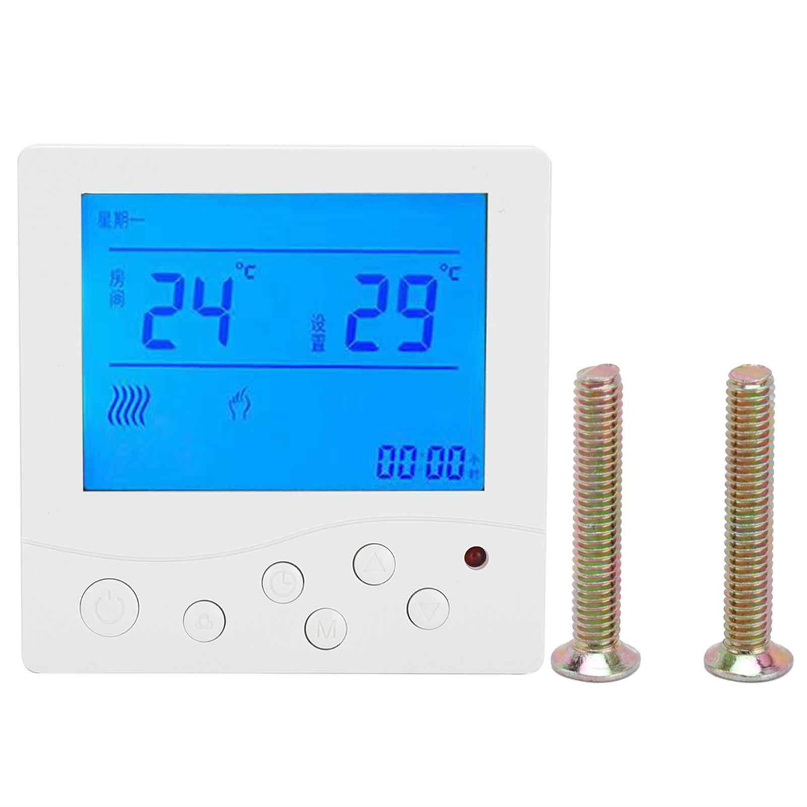 Digitales Thermostat 8802rh Mit Lcd-anzeige, Temperaturregler Für Warmwasserbereitung, Einstellbereich 5 °c/45 °c, 220 V Wechselstrom