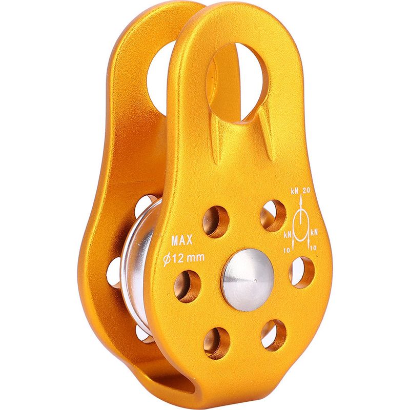 Hochleistungsfähiger, Einteiliger Seilrollenblock Aus Aluminium-magnesium-legierung, Klettersicherheitsausrüstung