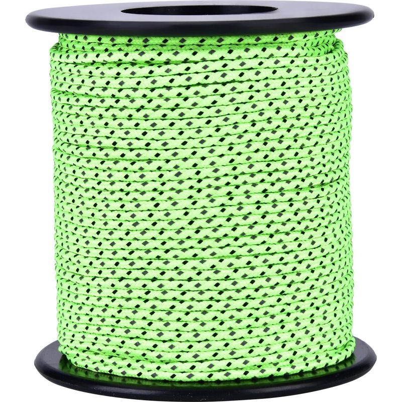 50 M Reflektierendes Abspannseil Für Outdoor-campingzelte, Paracord-schnur