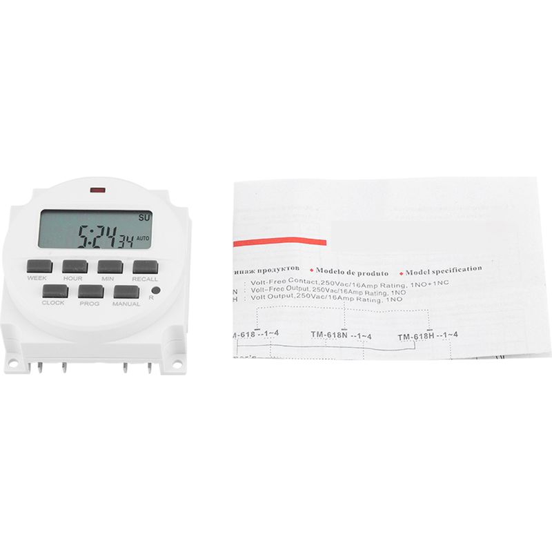 Langlebiger Digitaler Programmierbarer 12v-smart-control-schalter Mit Zeitschaltuhr