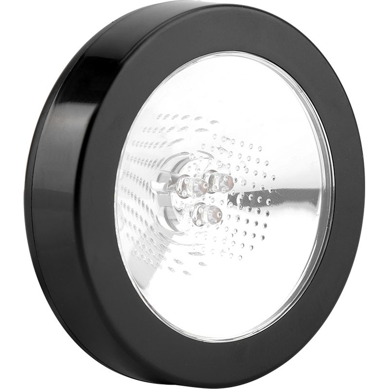 Weinflaschenuntersetzer Mit Wechselnder Led-beleuchtung, Schwarzes Gehäuse, Weißes Licht, Batterie Nicht Enthalten