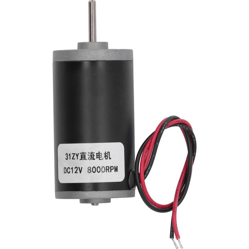 12-v-gleichstrom-permanentmagnetmotor, Reversibel, Im Uhrzeigersinn/gegen Den Uhrzeigersinn, Hohes Drehmoment, Hohe Drehzahl, 8000 U/min