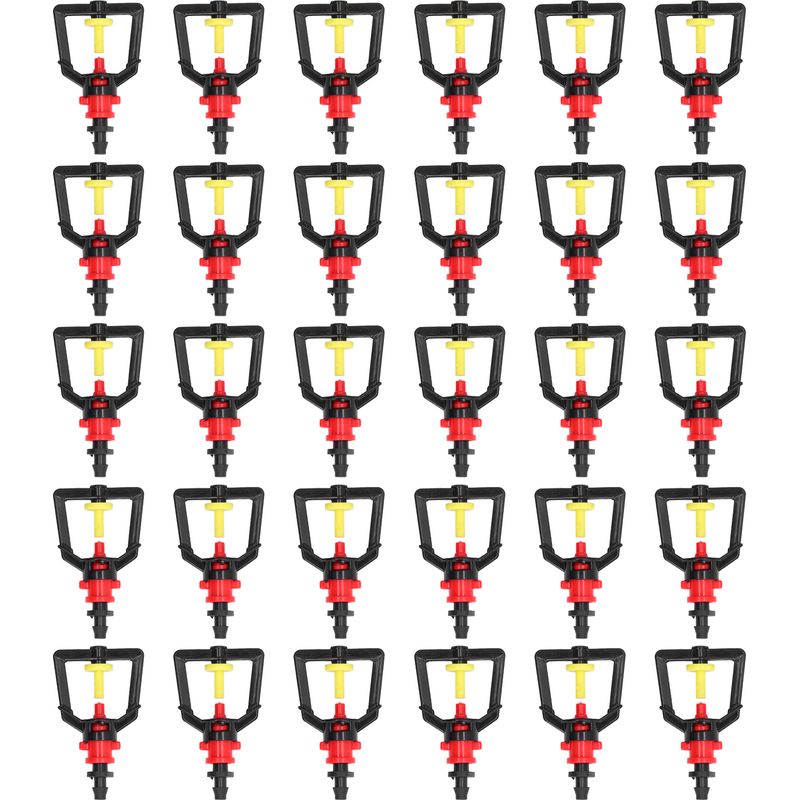 Düsenanschluss-set Aus Kunststoff, 30-teilig, Für Bewässerung, Wassersparen, Garten- Und Rasenzubehör
