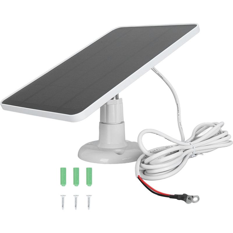 10-w-solarpanel-kameraladegerät Für Video-türklingeln, Solarpanel-ladegerät Für Nest, Google Doorbell, 2k-kamera, 2-wege-video-türklingel, 3-wege-türklingel (csp4w-ow)