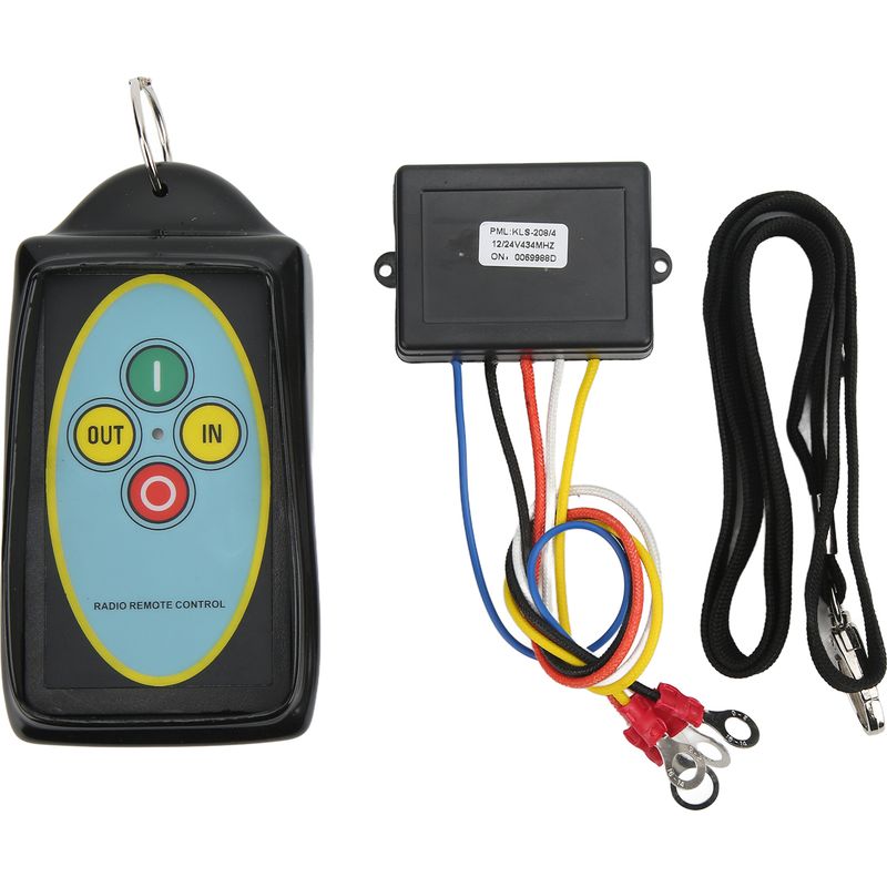 12v/24v 75ft Langstrecken-funkfernbedienungsset (434 Mhz) Für Tuff Stuff Bergungswinden