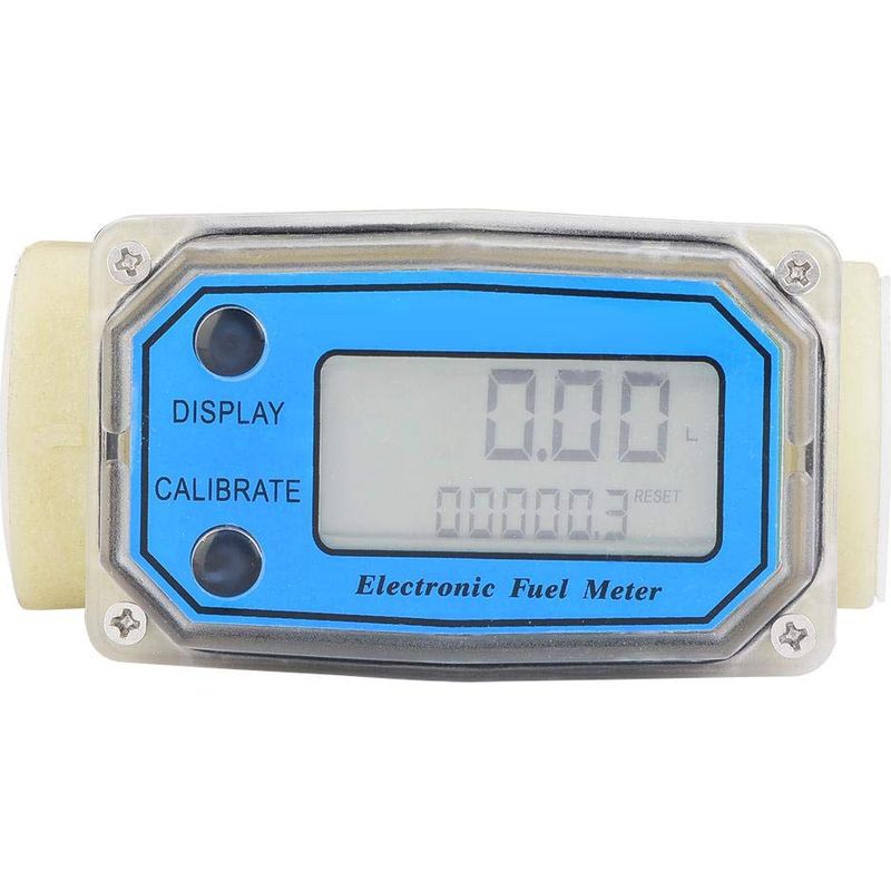 Digitaler Dieselkraftstoff-durchflussmesser, Turbinen-durchflussmesser 15–120 L/min, 1"-npt-dieselkraftstoff-durchflussmesser, Wasser-durchflussmesser