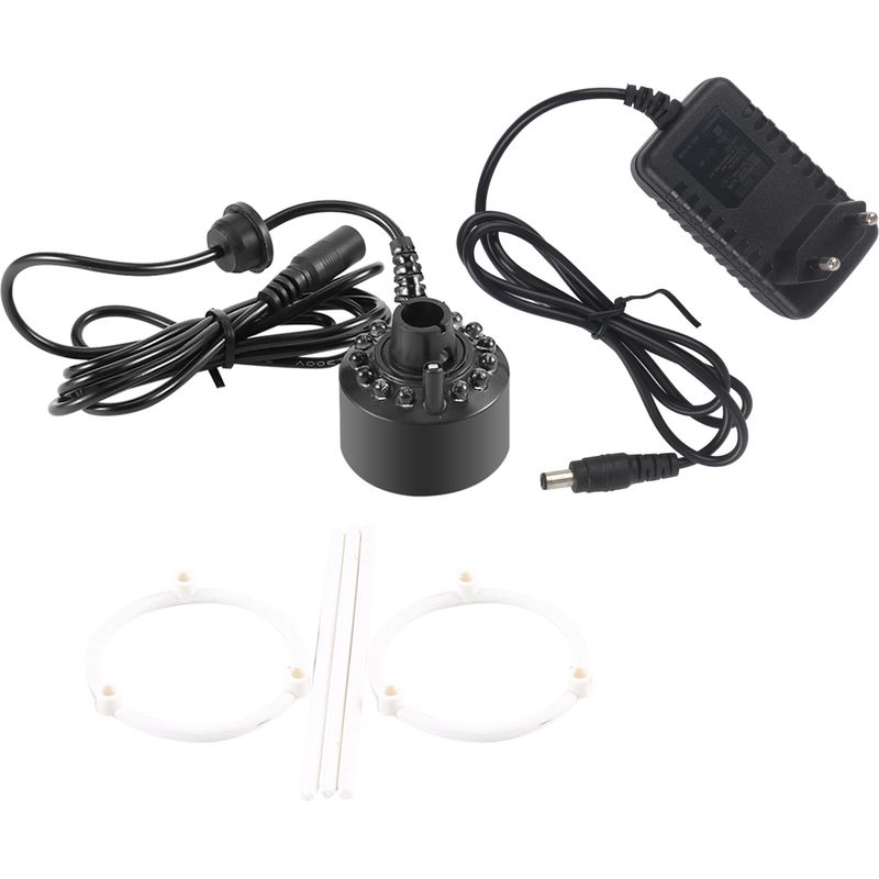 Stück 12 Led Farbnebellicht Für Springbrunnen Und Teiche Mit 110-240v Netzteil (us-stecker)