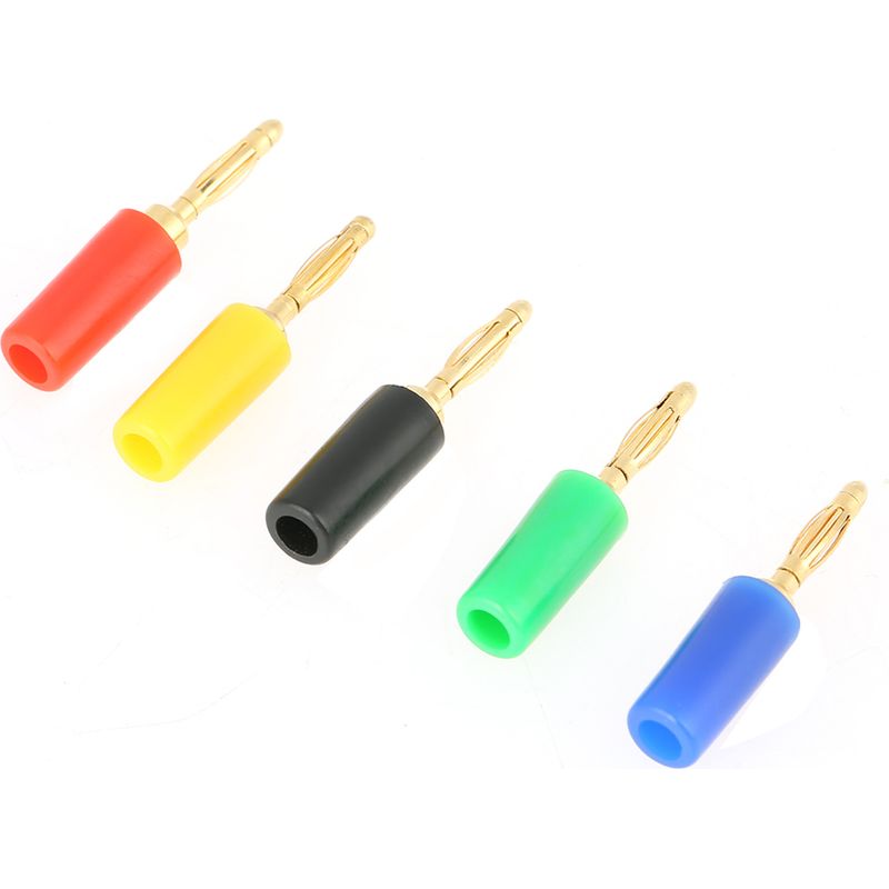 Prüfspitzen Für Verstärkerbuchsen, Verschiedene Farben, 20 Stück/set, 2 Mm