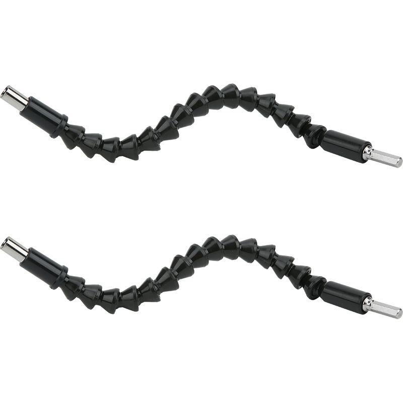 Universelle Flexible Welle Für Elektrische Bohrmaschinen Und Rohrverbindungswerkzeuge, 300 Mm, 2 Stück