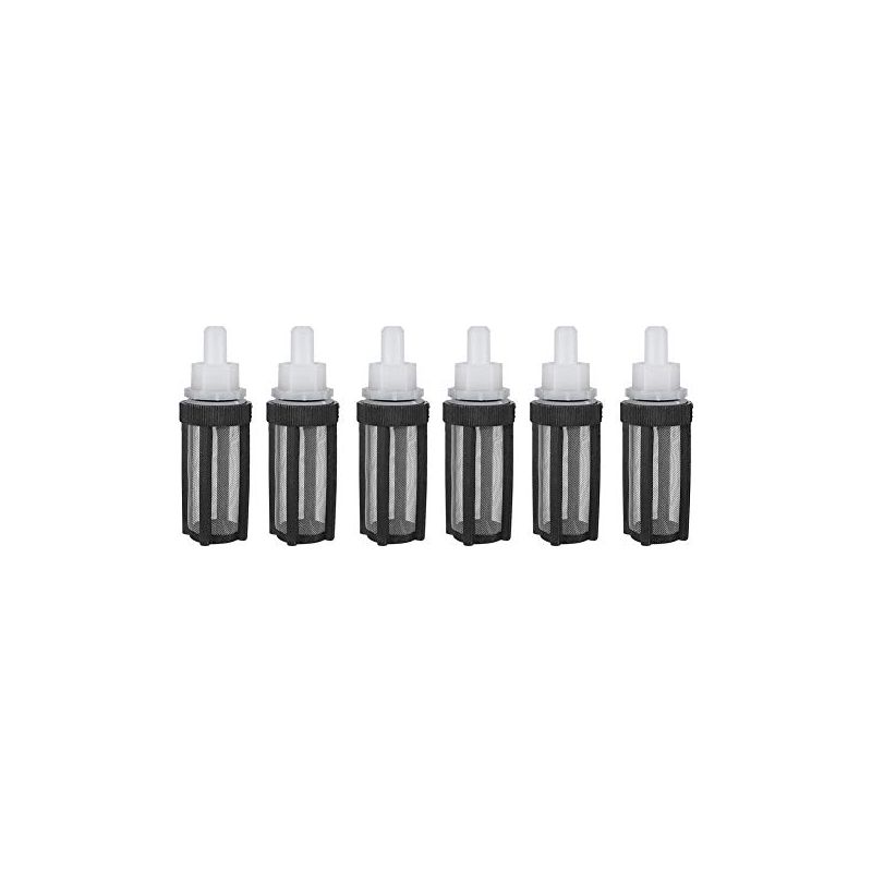 Set Mit 6 Mikrofiltern Für Wasserpumpen – Bewässerungsrahmen – 8 Mm – Edelstahl – Gartenschlauchzubehör