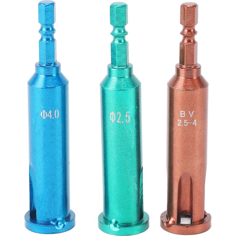 Drahtverdrillwerkzeug, 3-teiliges Set, 3- Und 5-fach Drehbare Steckverbindung Aus Kohlenstoffstahl Für Bohrmaschine