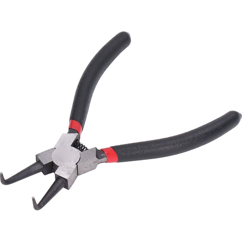 Innengebogene Sicherungsringzange, Sicherungsring Aus Kohlenstoffstahl Mit 15 Cm Langem Tauchgriff