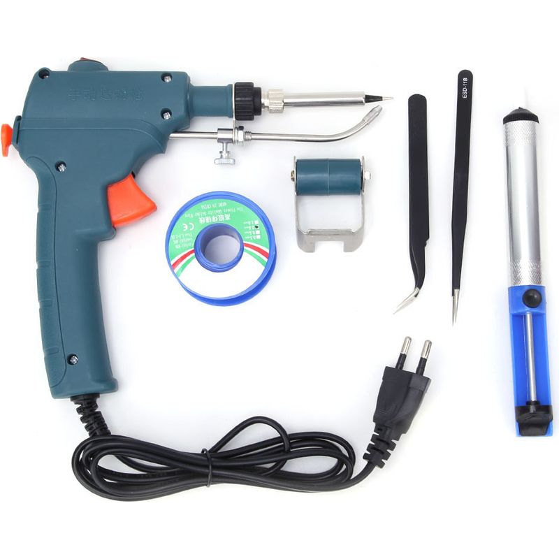 Der Tragbare 80-watt-lötkolben Mit Interner Heizung Gibt Automatisch Eine Lötpistolenfunktion Aus.