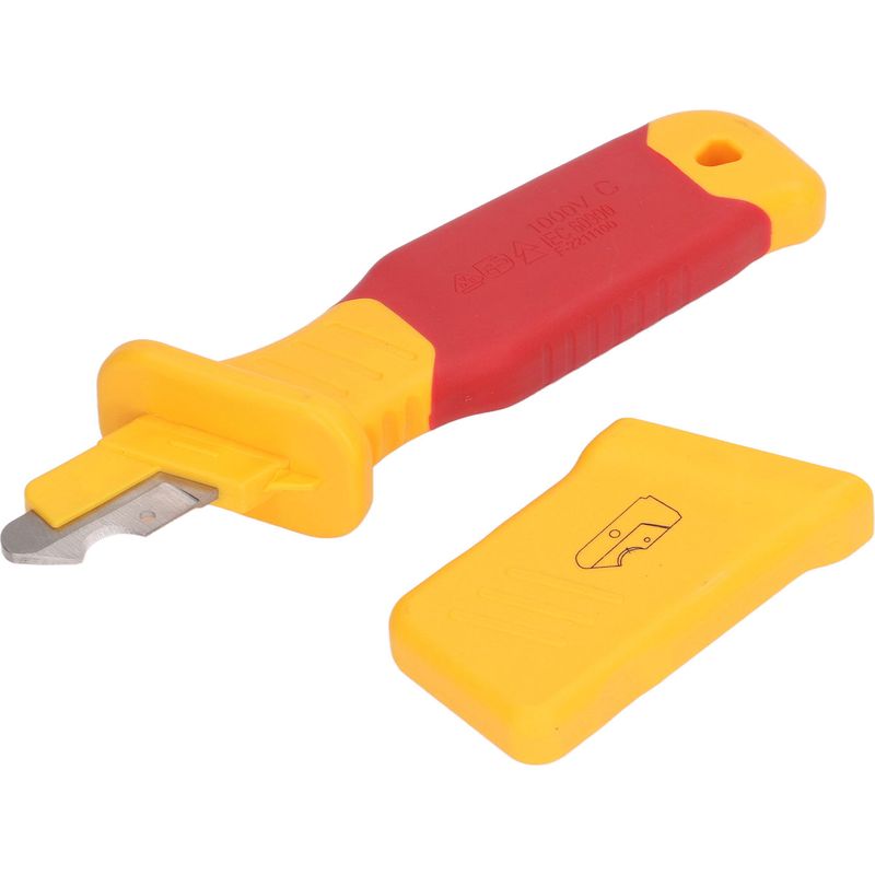 Kabelabisoliermesser, 1000 V, Hohe Spannungsfestigkeit, Antimagnetische Isolierung, Elektriker Kn002