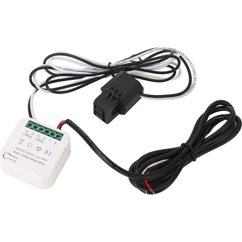 Intelligenter Energiemonitor Für Zigbee-kwh-stromverbrauchszähler Mit 80-a-90-250-vac-zangenstromwandler