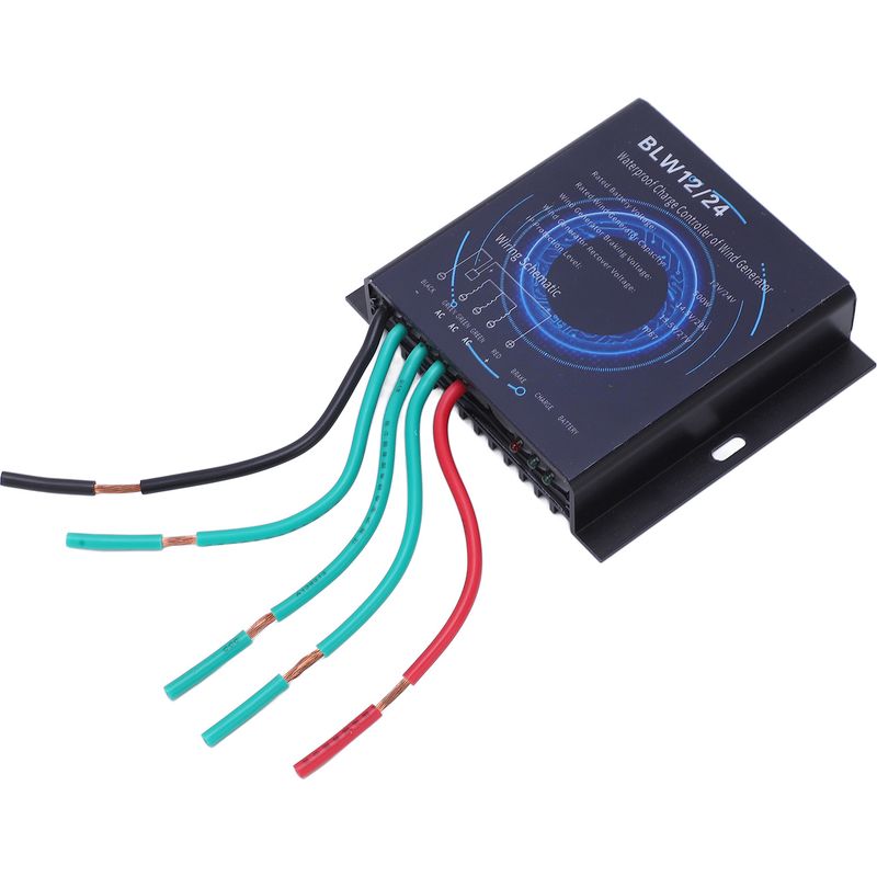 500w 12v/24v Windkraftanlagen-generator-controller, Wasserdichte Automatische Laderegelung Für Stromversorgung