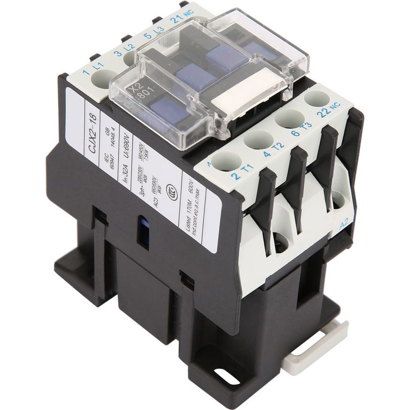 Elektrischer Schütz, Ac Cjx2-1801 Hochempfindlicher Schütz 220 V 18 A Für Die Stromverteilung