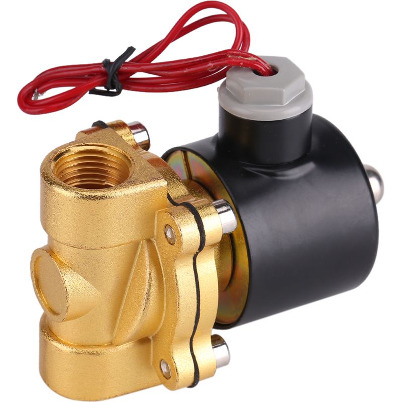 Elektrisches Magnetventil Mit Stromlos Geschlossener Position, 220 V Dn15, 1/2 Zoll, Für Wasser, Öl, Luft Und Gas