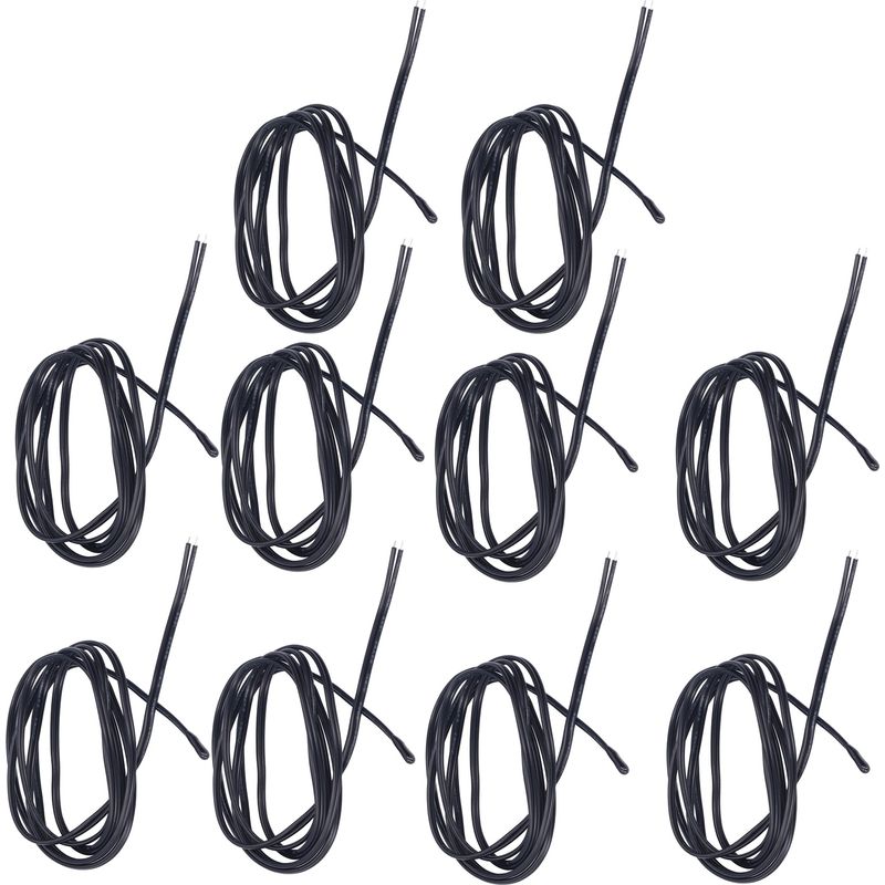 Ntc-thermistor-temperaturfühler Aus Pvc-epoxidharz Für Haushaltsgeräte, Hochpräzise 1 M10 K B3950, 10 Stück