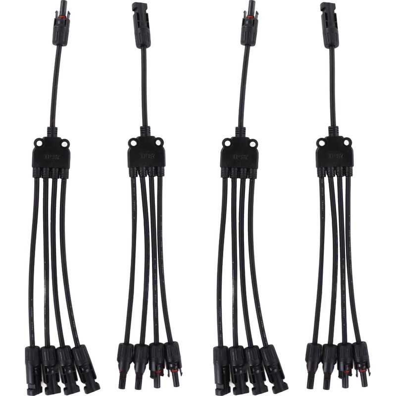 Sätze Photovoltaik-solarkabel, Y-verzweigung, Parallelkabel, Pv-adapter, Ip67 1000vdc Stecker/buchse Lty4