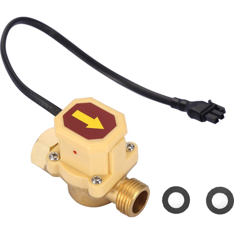Wasserpumpe Mit G1/2-g1/2-gewinde, Einstellbarem Durchflusssensor, Automatischem Druckregler, 220 V
