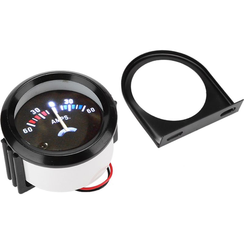 Kfz-voltmeter/amperemeter, 2 Zoll (52 Mm), 60-0-60 A, Kfz-voltmeter/amperemeter-ersatzteil Für Umbauten