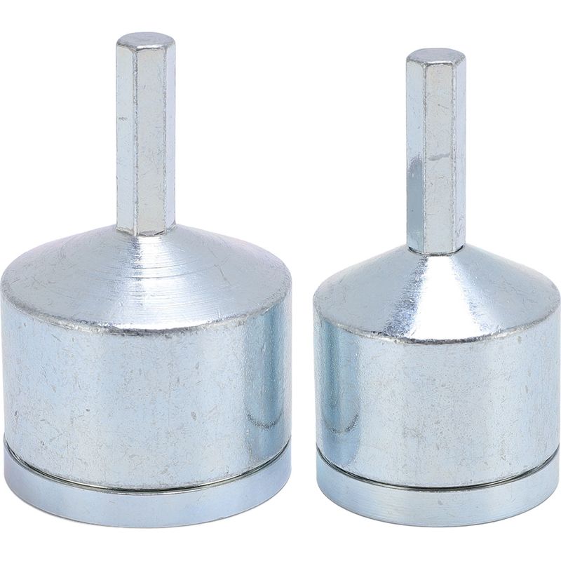 Kupferrohrreiniger, 2 Stück, Reinigungsbürste Für 1/2"- Und 3/4"-elektrobohrmaschinen, Für Professionelle Installateure Und Den Industriellen Einsatz, 15 Mm Und 22 Mm