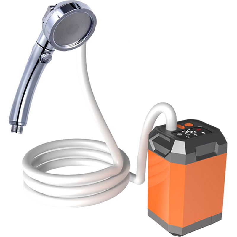 Camping-duschset, Tragbare Campingdusche, Wiederaufladbare Elektrische Duschpumpe (9000 Mah) Mit Intelligenter Temperaturanzeige Und Einstellbarem Wasserdruck Für Outdoor-aktivitäten Und Wanderungen