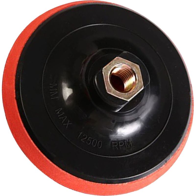 Pflanzgefäß-trägerplatte, Selbstklebend, Sechskant-schnittstelle, Abs-schleifscheibe 125 Mm Für Automobil-m10