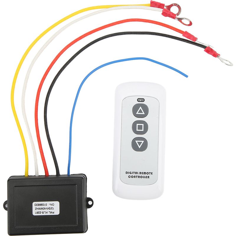 12v/24v Drahtloses Universal-seilwinden-fernbedienungsset Und Seilwindenempfänger