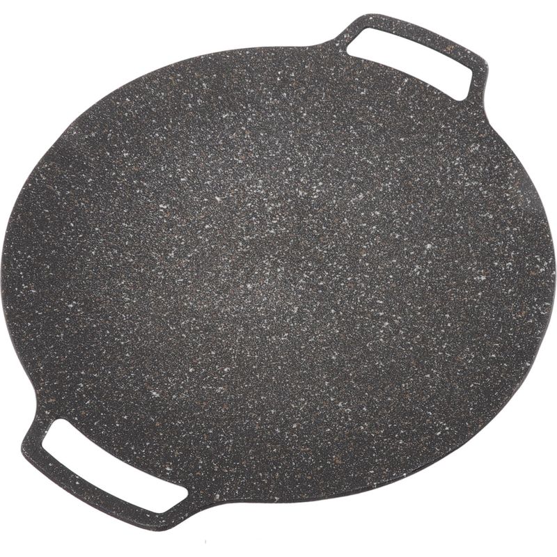 Koreanische Grillplatte, Antihaftbeschichtete Runde Bratpfanne Für Zuhause Und Draußen, Universalgröße, 30 Cm