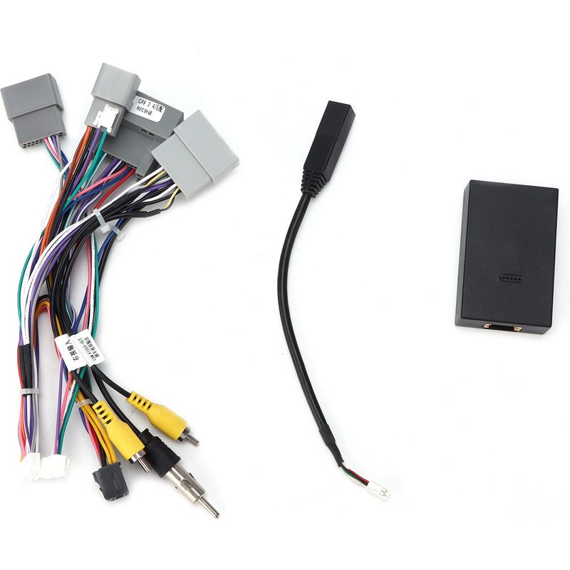 16-poliger Audio-kabelbaumadapter, Stromkabel Mit Canbus-box Für Android-ersatz Für Crv 2.4/civic