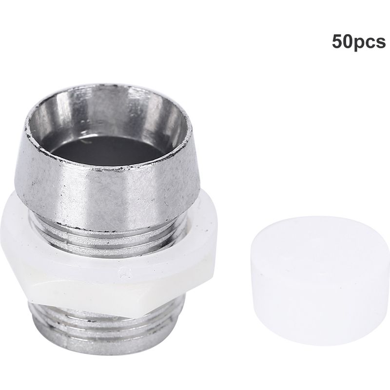 Led-montagehalterung, Basiszubehör Für 10-mm-/0,39-zoll-leds, 50 Stück