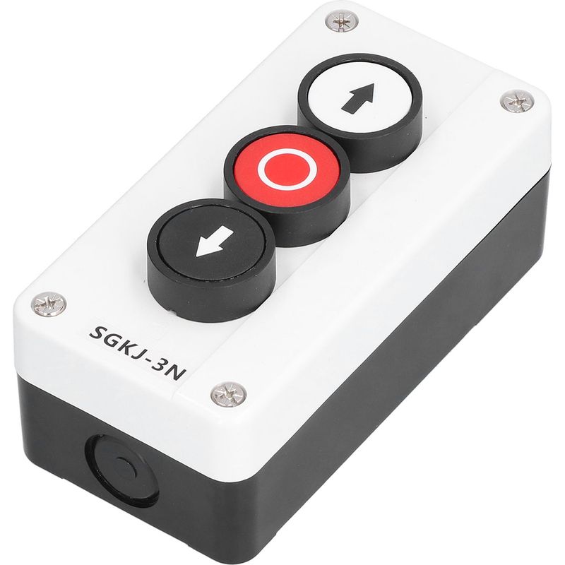 Sgkj-3n Momentary Control Box – Auf-/ab-/stopp-tasten Für Seilwinde, Rolltor Und Heckklappe