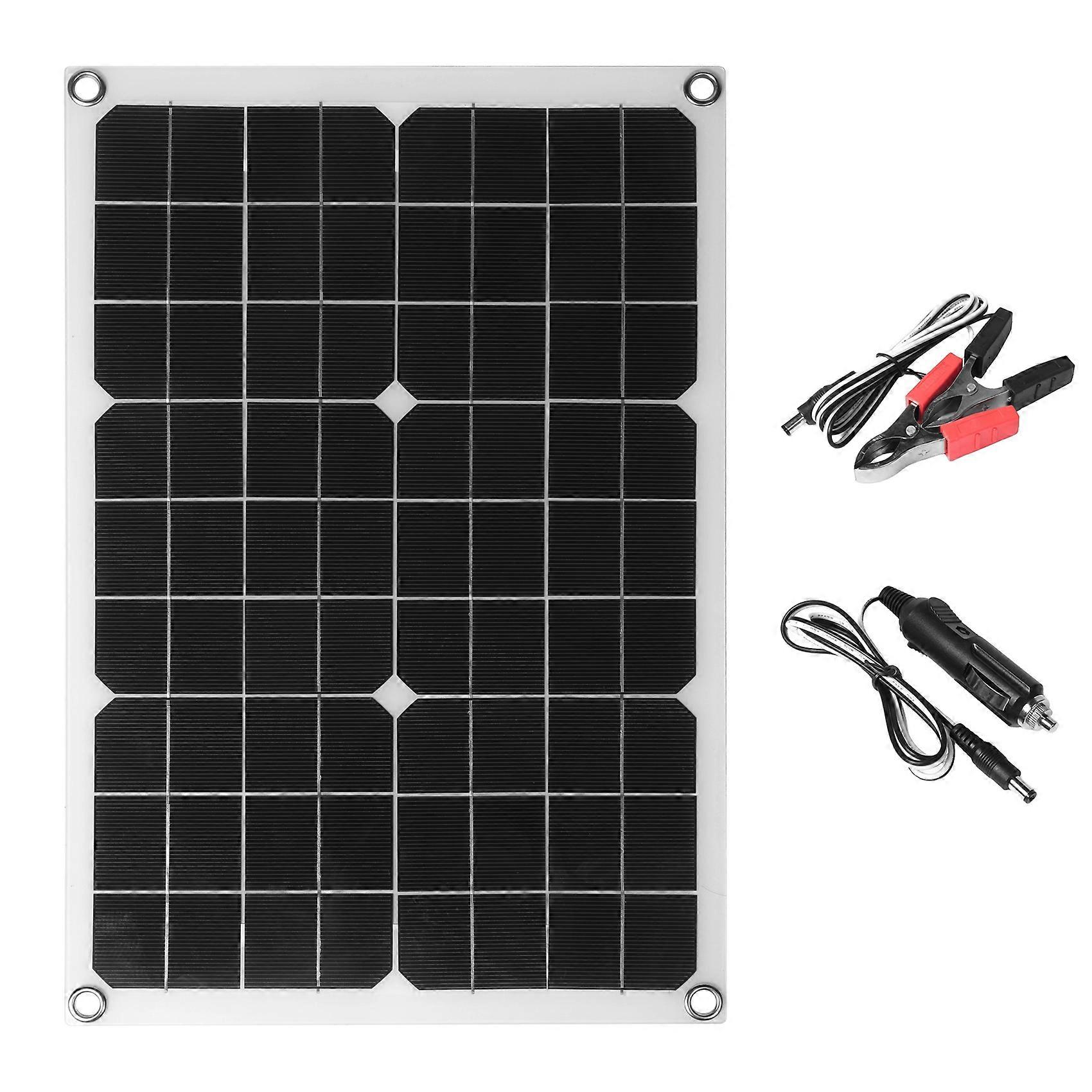 20w 18v Monokristallines Photovoltaik-solarpanel, Umweltfreundlich Und Tragbar.