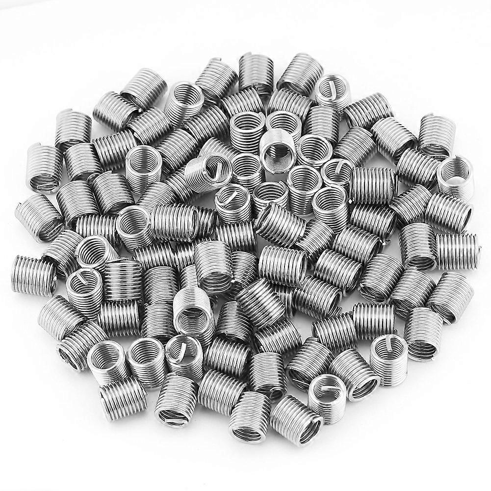 Satz Mit 100 Edelstahl-gewindeeinsätzen M8 X 1,25 X 2d Zur Gewindereparatur.