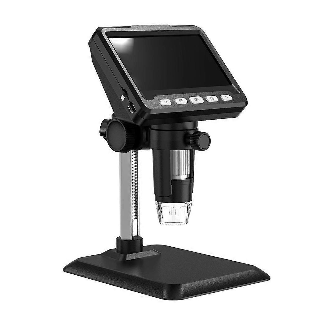 4,3-zoll-digitalmikroskop (1 Stück), Münzmikroskop, 1000-fache Vergrößerung, Usb-digitalmikroskop, 200w Pixel, Speziell Für Labore Entwickelt.