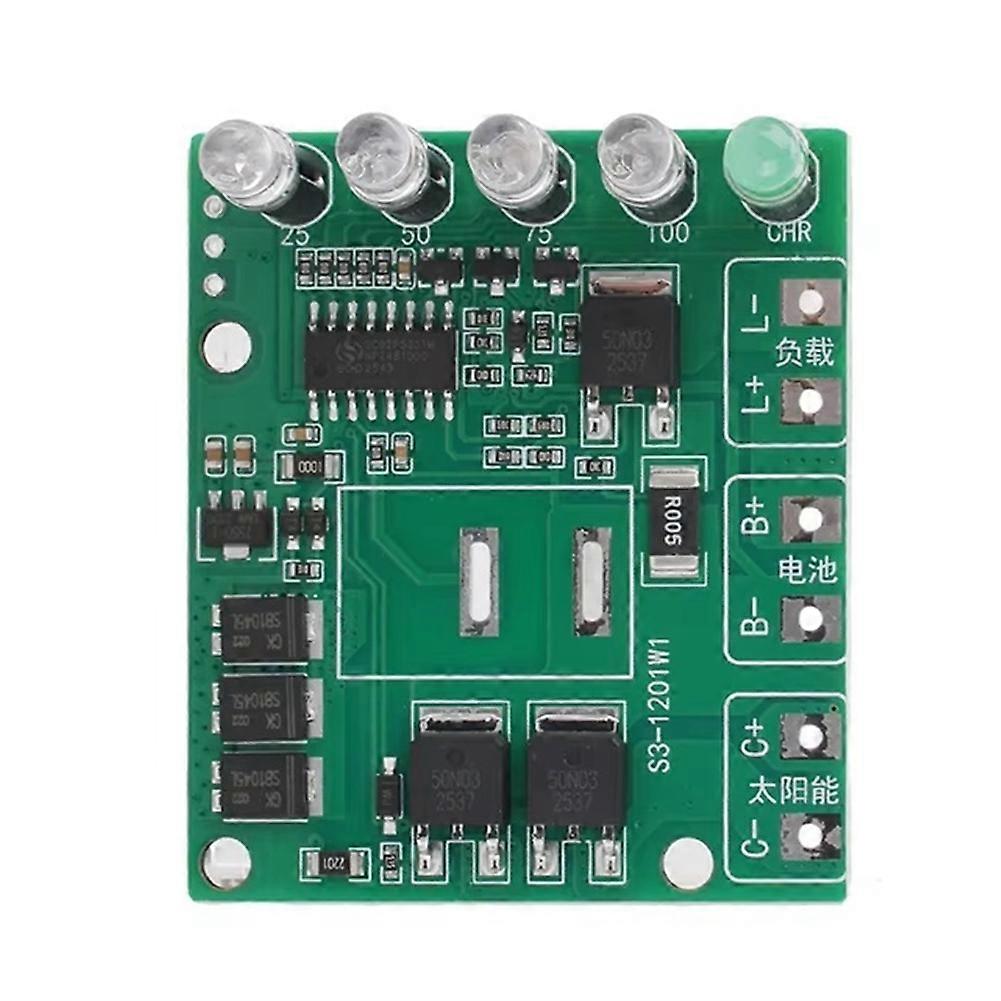 12v Mppt-solarladeregler Für Lithium-/lithium-eisenphosphat-ternärbatterien, Lademodul, 3s-solarladesteuerplatine