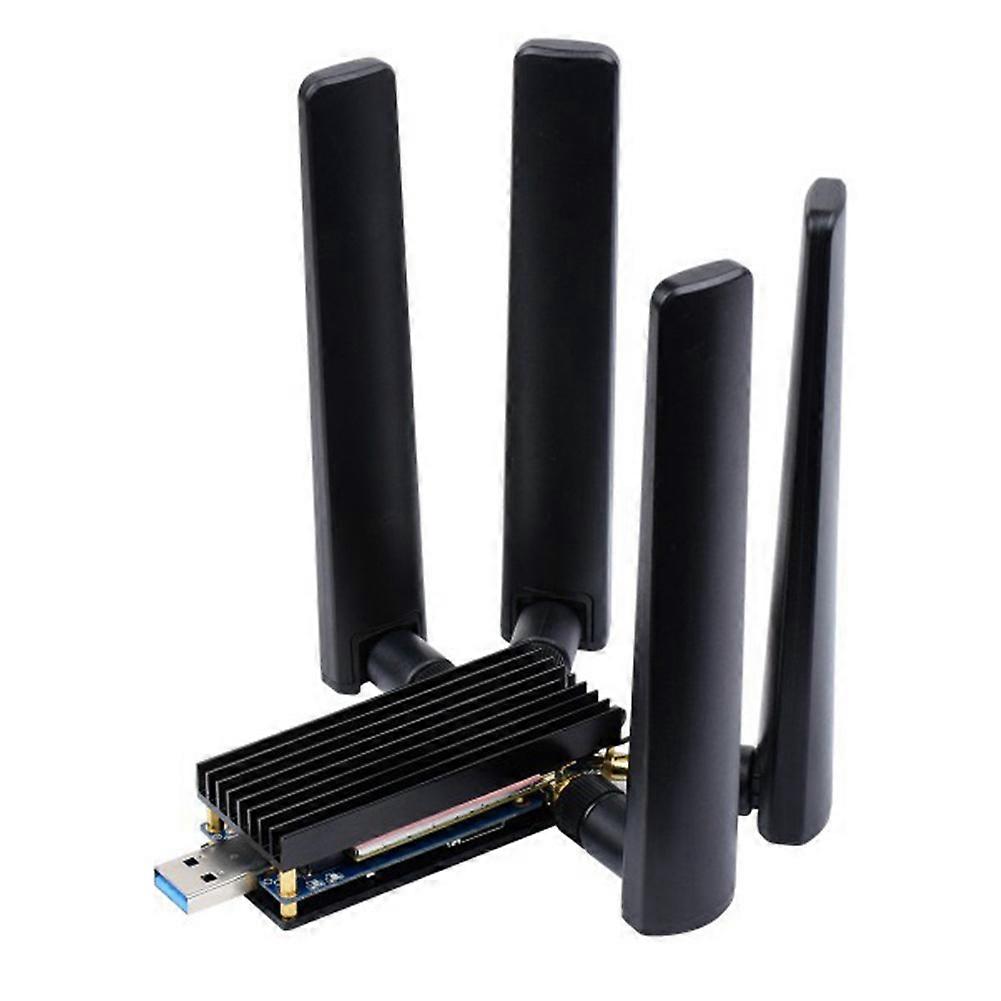 5g-adapter-erweiterungsplatine Mit Vier Antennen, Usb 3.1-schnittstelle, M.2-formfaktor, Für Raspberry Pi Jetson Nano