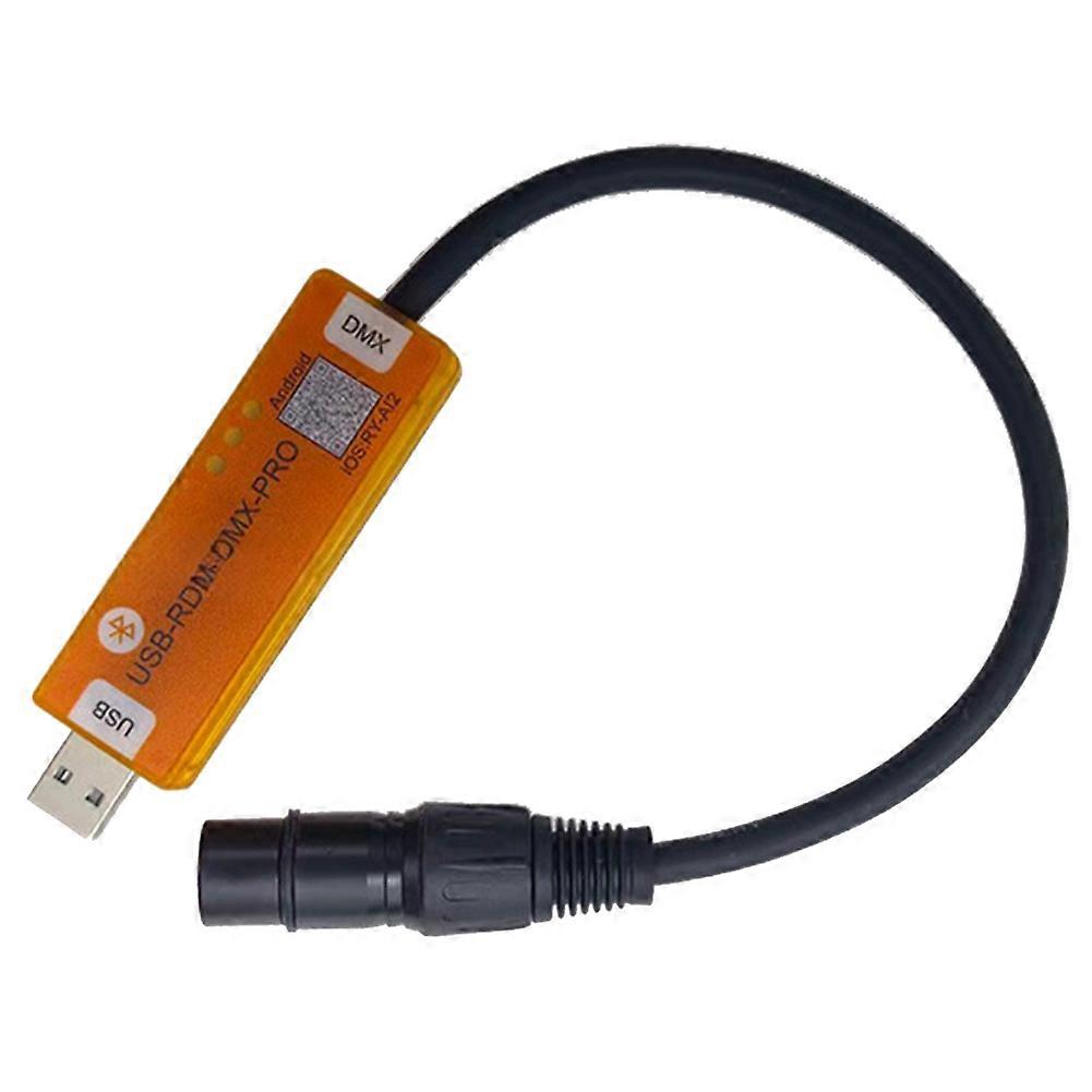Usb-rmd-dmx2.0 Mobile-anwendung: Drahtloser Rdm-dmx-controller Für Bühnenbeleuchtung (android Und Ios)
