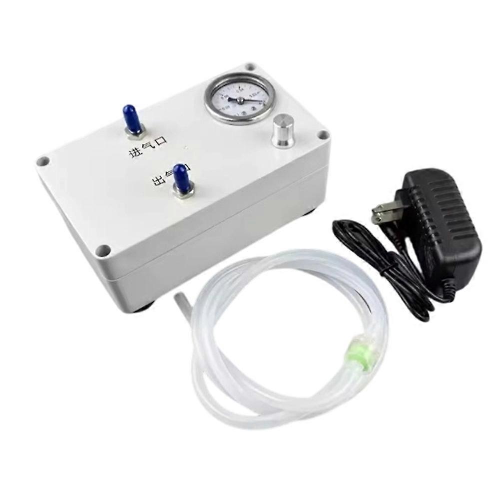 Elektrische Laborvakuumpumpe -80 Kpa Mit Einstellbarer Fördermenge Zum Entgasen, Mischen Und Formen Im Labor. Us-stecker.